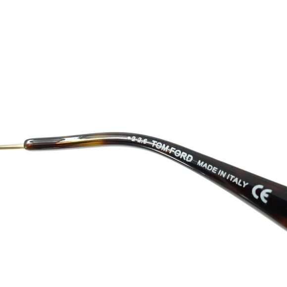 Tom Ford TF667 Abott Sunglasses Brown and Gold OS - Picture 9 of 16